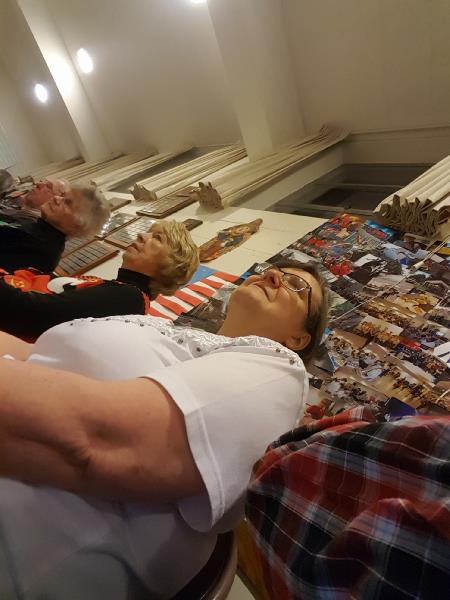 Photograher's Mistake.  Somehow got on the selfie mode.